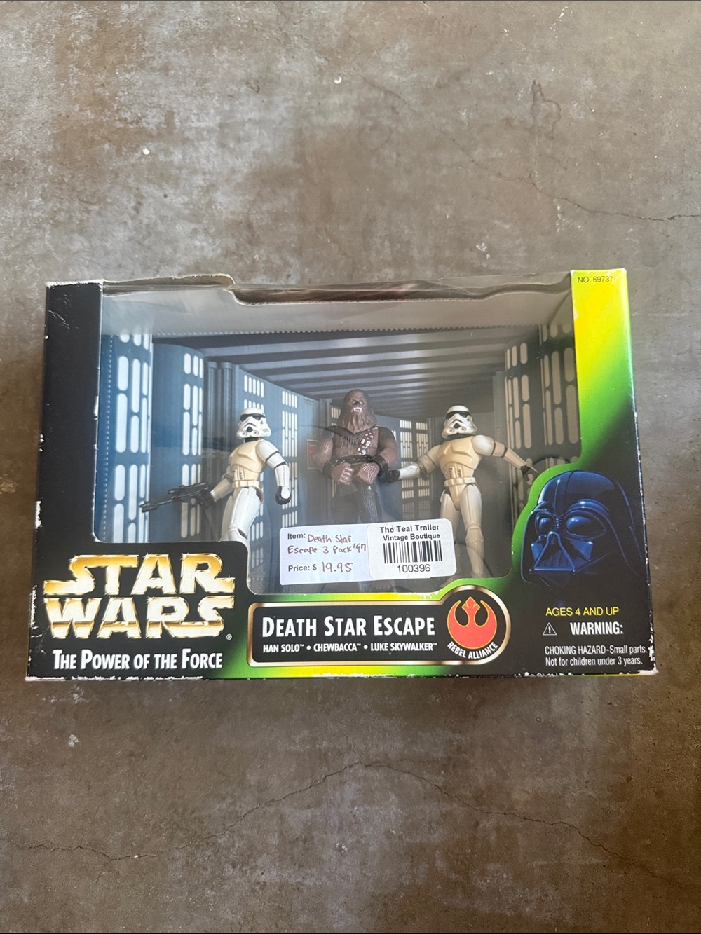 Hasbro Star Wars Death Star Escape Action Figure 3-Pack – White, Brown, Black